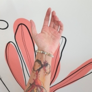 Bracelet " Tendresse & Bonheur " en amazonite 