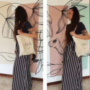 Tote bag Little Turtle 